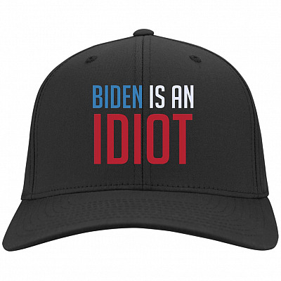 Biden Is Hat, Black, Twill Cap