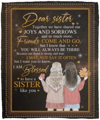 Sister Joy, White, Cozy Plush Fleece Blanket - 50x60