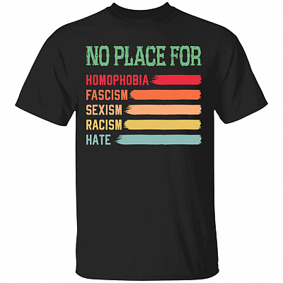 No Place Tshirt, Black, Unisex T-Shirt