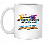 The World Mug, White, 11 oz. White Mug