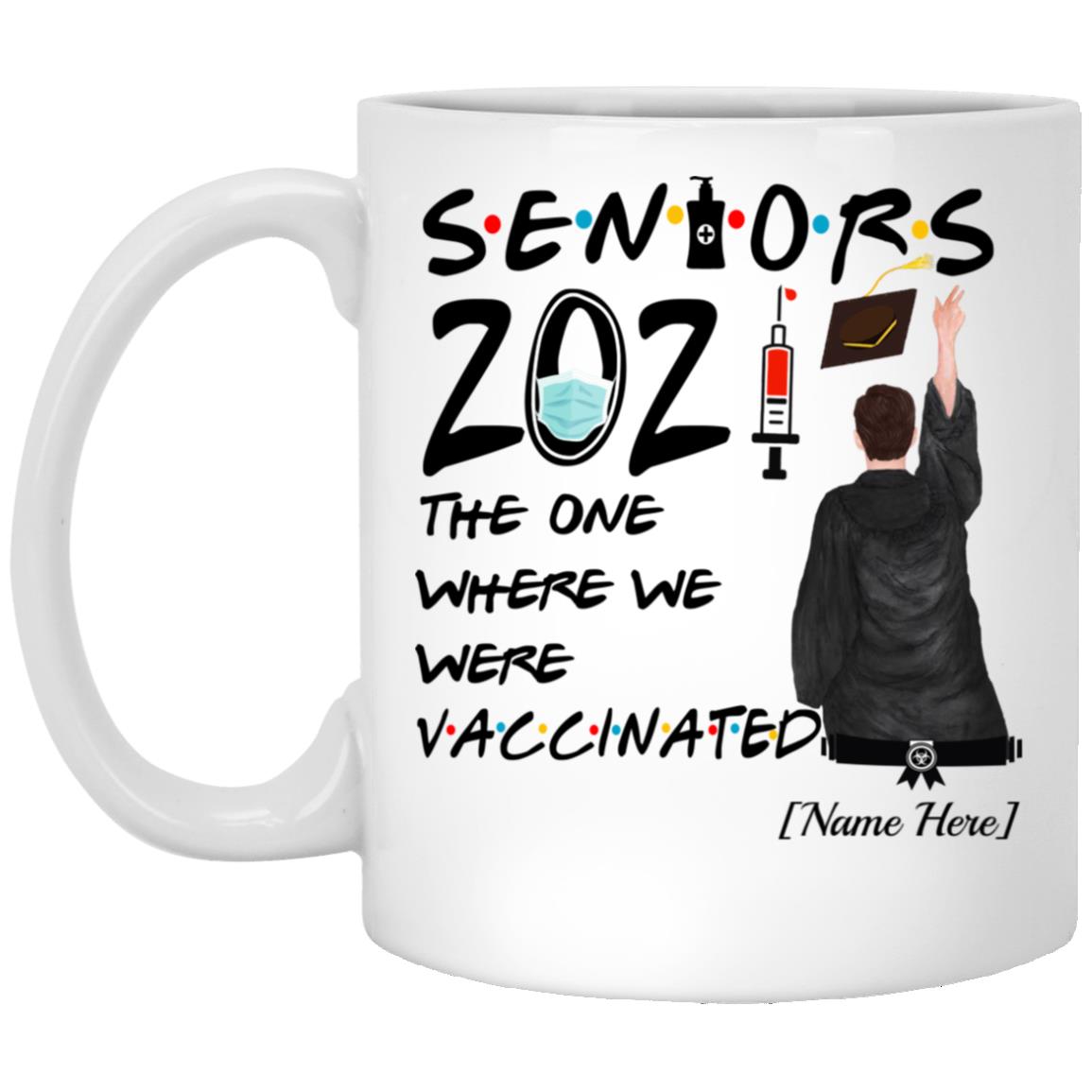 Personalized Graduation Senior, White, 11 oz. White Mug