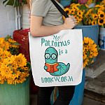 22 HG. My Patronus Is A Bookworm-bag-mk