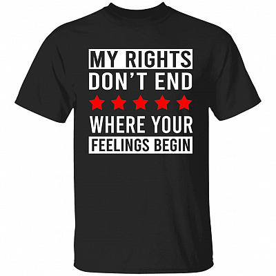 Rights Shirt, Black, Unisex T-Shirt