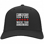 Rights Hat, Black, Twill Cap