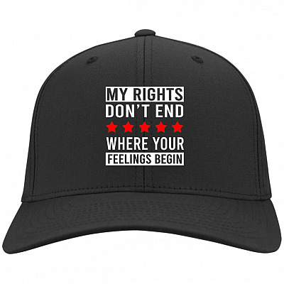 Rights Hat, Black, Twill Cap