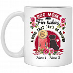 Personalized Dog, White, 11 oz. White Mug