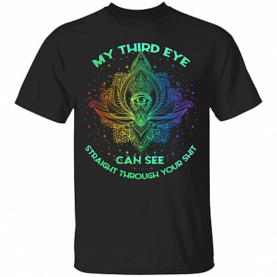 Third Eye Shirt, Black, Unisex T-Shirt
