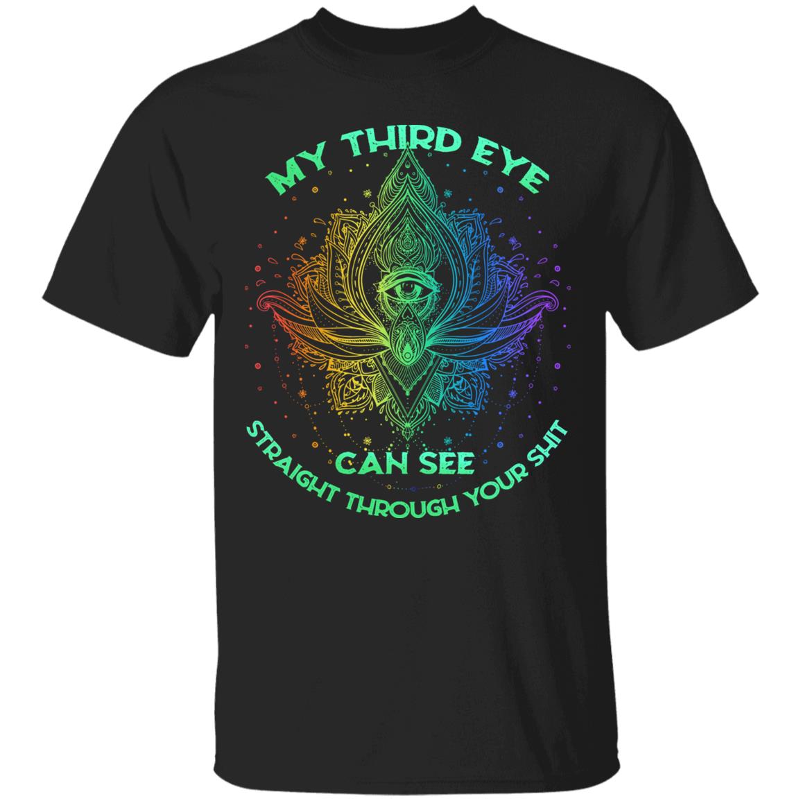 Third Eye Shirt, Black, Unisex T-Shirt