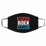 Impeach Biden Harris Political Washable Reusable Face Mask - Joe And The Hoe Gotta Go Face Mask, Black, Cloth Face Cover – Medium/Large Impeach Biden Harris Political Washable Reusable Face Mask - Joe And The Hoe Gotta Go Face Mask, Black, Cloth Face Cover – Medium/Large