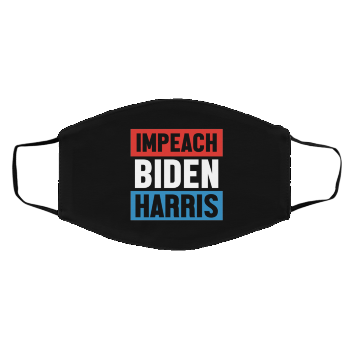 Impeach Biden Harris Political Washable Reusable Face Mask - Joe And The Hoe Gotta Go Face Mask, Black, Cloth Face Cover – Medium/Large Impeach Biden Harris Political Washable Reusable Face Mask - Joe And The Hoe Gotta Go Face Mask, Black, Cloth Face Cover – Medium/Large