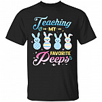 Teaching My Favorite Peeps T-Shirt, Black, Unisex T-Shirt