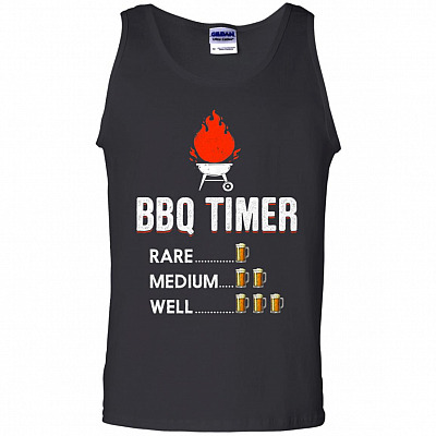 BBQ Tank, Black, Unisex Tank Top