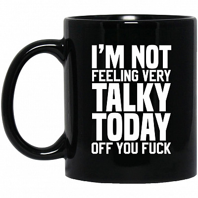 11 oz. Black Mug