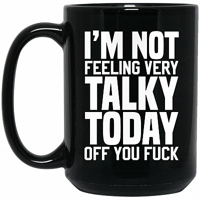 15 oz. Black Mug