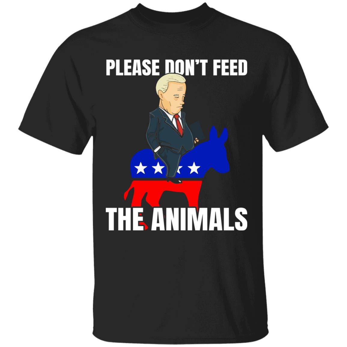 Defund Politicians Please Don't Feed the Animals T-Shirt - V-Neck Tee - Anti Biden Liberals Tears Shirt, Black, Unisex T-Shirt Defund Politicians Please Don't Feed the Animals T-Shirt - V-Neck Tee - Anti Biden Liberals Tears Shirt, Black, Unisex T-Shirt
