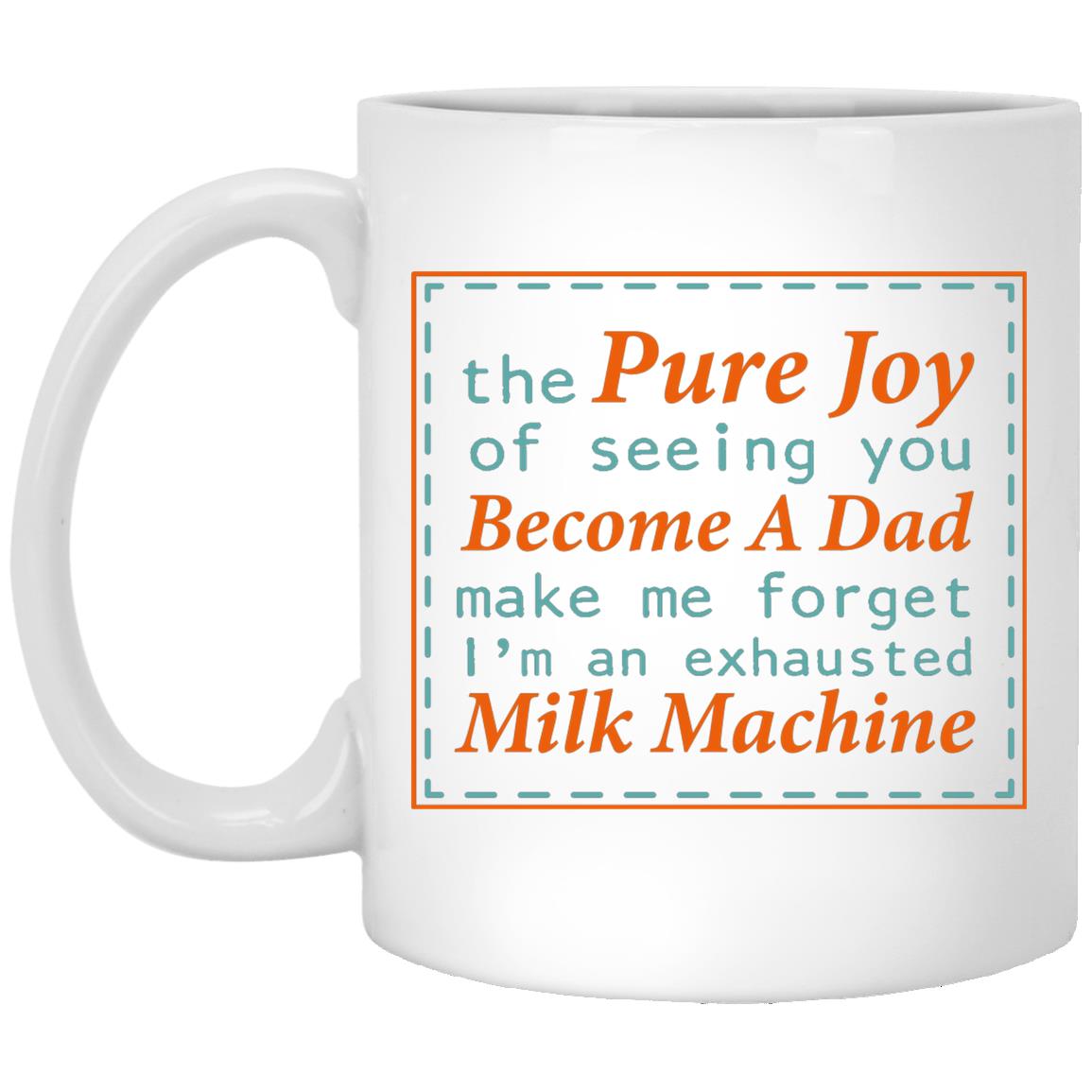 Pure Joy Mug, White, 11 oz. White Mug