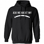 Ask Me Hoodie, Black, Hoodie