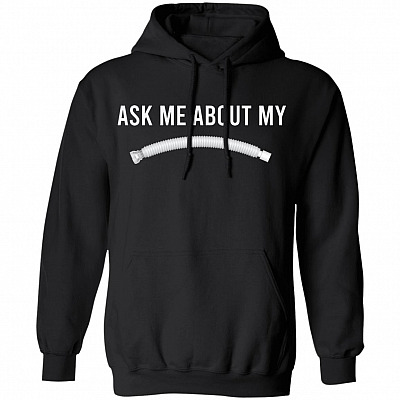 Ask Me Hoodie, Black, Hoodie