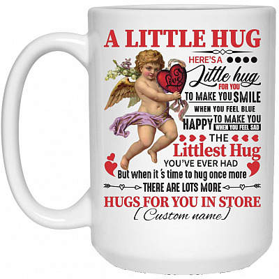 15 oz. White Mug