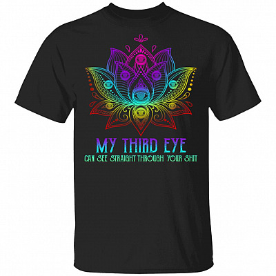 My Third Eye Shirt, Black, Unisex T-Shirt