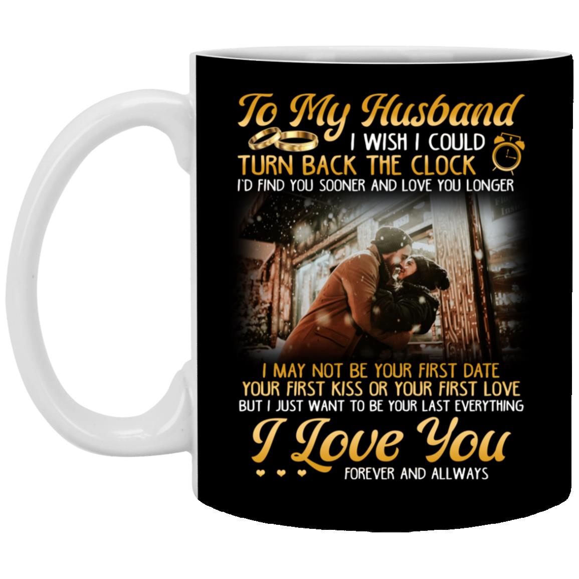 Personalized Photo, Black, 11 oz. White Mug
