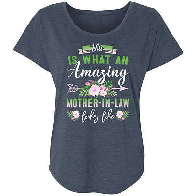 Ladies Triblend Dolman Sleeve