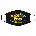 mom grad, Black, Cloth Face Cover – Medium/Large mom grad, Black, Cloth Face Cover – Medium/Large