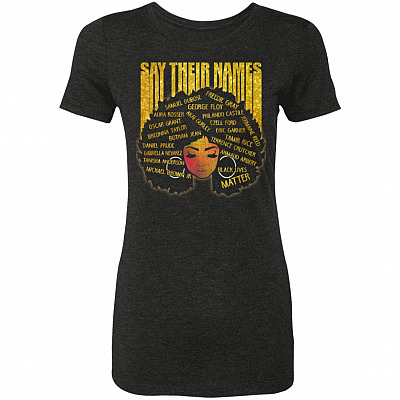 afro ladies tee, Vintage Black, Premium Ladies T-Shirt
