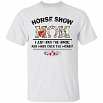 Horse Shirt, White, Unisex T-Shirt