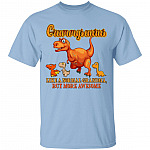 Grammysaurus Like A Normal Gr, Light Blue, Unisex T-Shirt