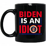 Biden 4 Mug, Black, 11 oz. Black Mug