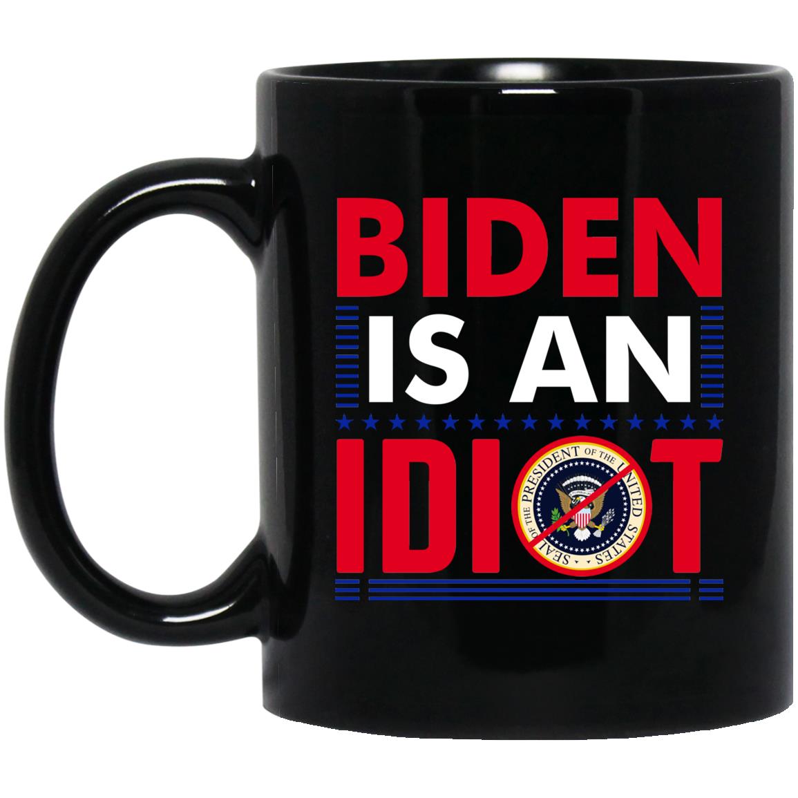 Biden 4 Mug, Black, 11 oz. Black Mug