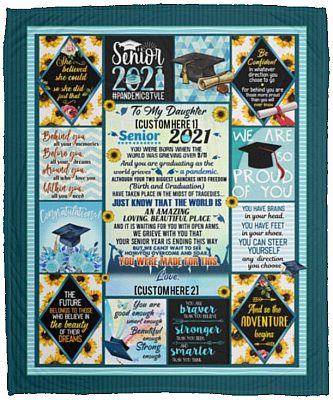 Personalized Blanket, White, Cozy Plush Fleece Blanket - 50x60