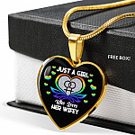 Just A Girl Who Loves Her Wifey Heart Pendant Necklace - Lesbian Wife Gift - Heart Luxury Necklace (Gold Plated) Just A Girl Who Loves Her Wifey Heart Pendant Necklace - Lesbian Wife Gift - Heart Luxury Necklace (Gold Plated)