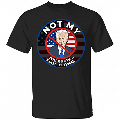 Not My Shirt, Black, Unisex T-Shirt