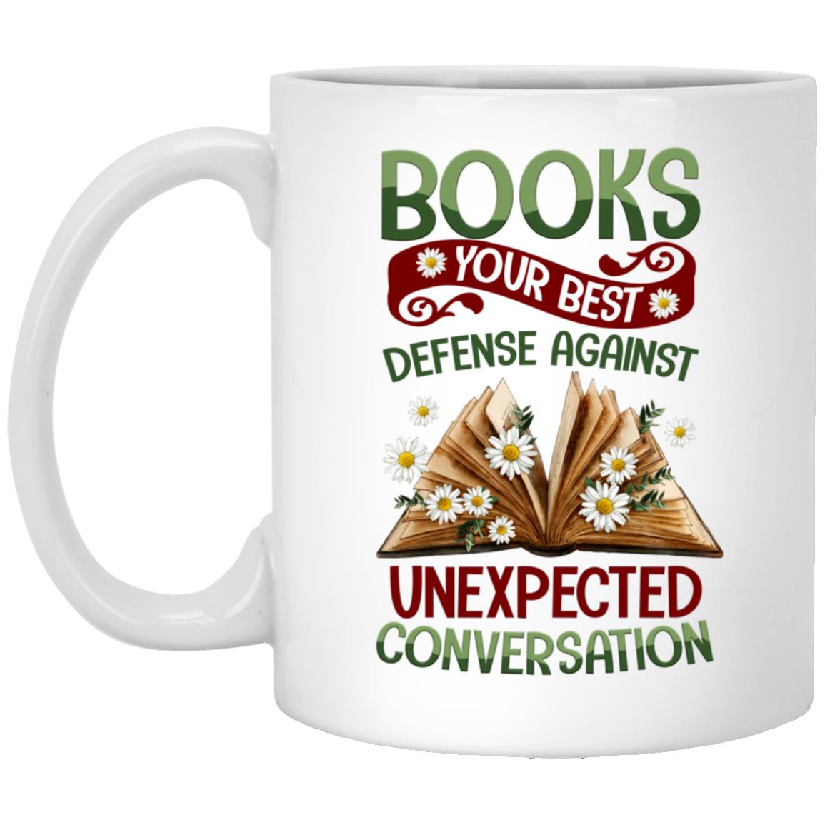 Books Your Best, White, 11 oz. White Mug