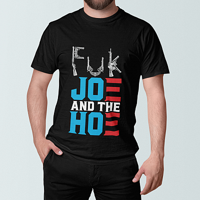 Alternative view of Fck Joe And Hoe Gu-n Control T-Shirt