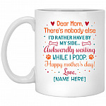 Personalized Coffee Mug, White, 11 oz. White Mug