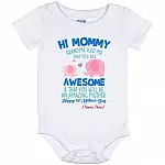 Personalized You, White, Baby Onesie - 12 Month