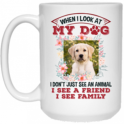 15 oz. White Mug
