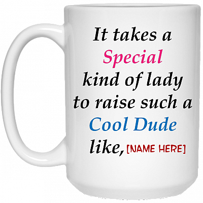 15 oz. White Mug