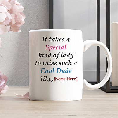 Alternative view of Personalized It Takes A Special Kind Of Lady Ceramic Coffee Mug - Water Bottle - Color Changing Mug