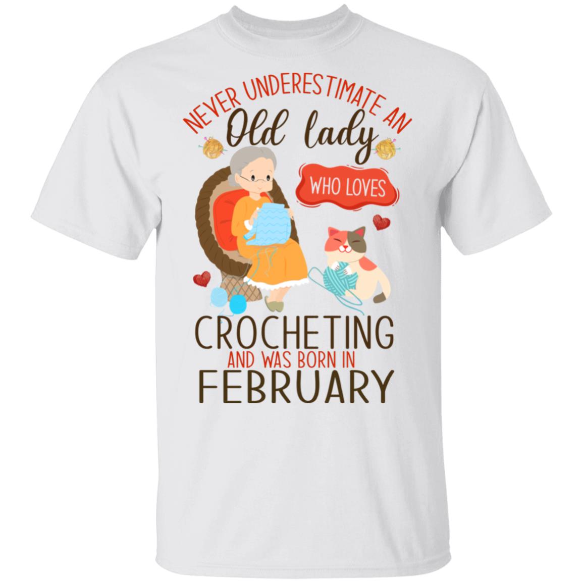 February Birthday Gift, White, Unisex T-Shirt