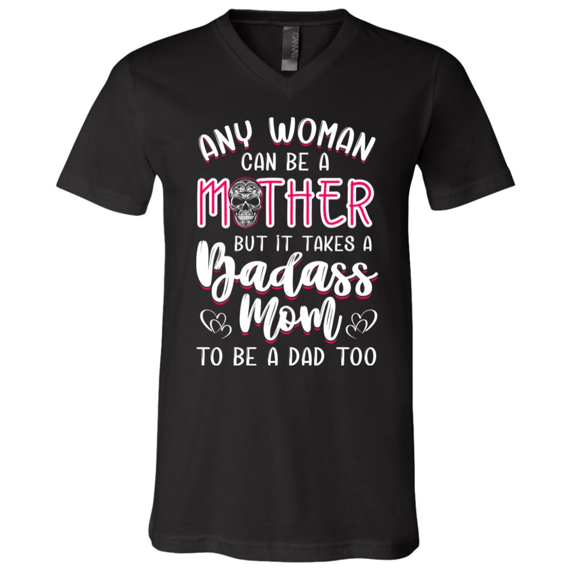 Mother Shirt, Black, V-Neck T-Shirt Mother Shirt, Black, V-Neck T-Shirt