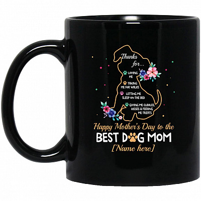 11 oz. Black Mug