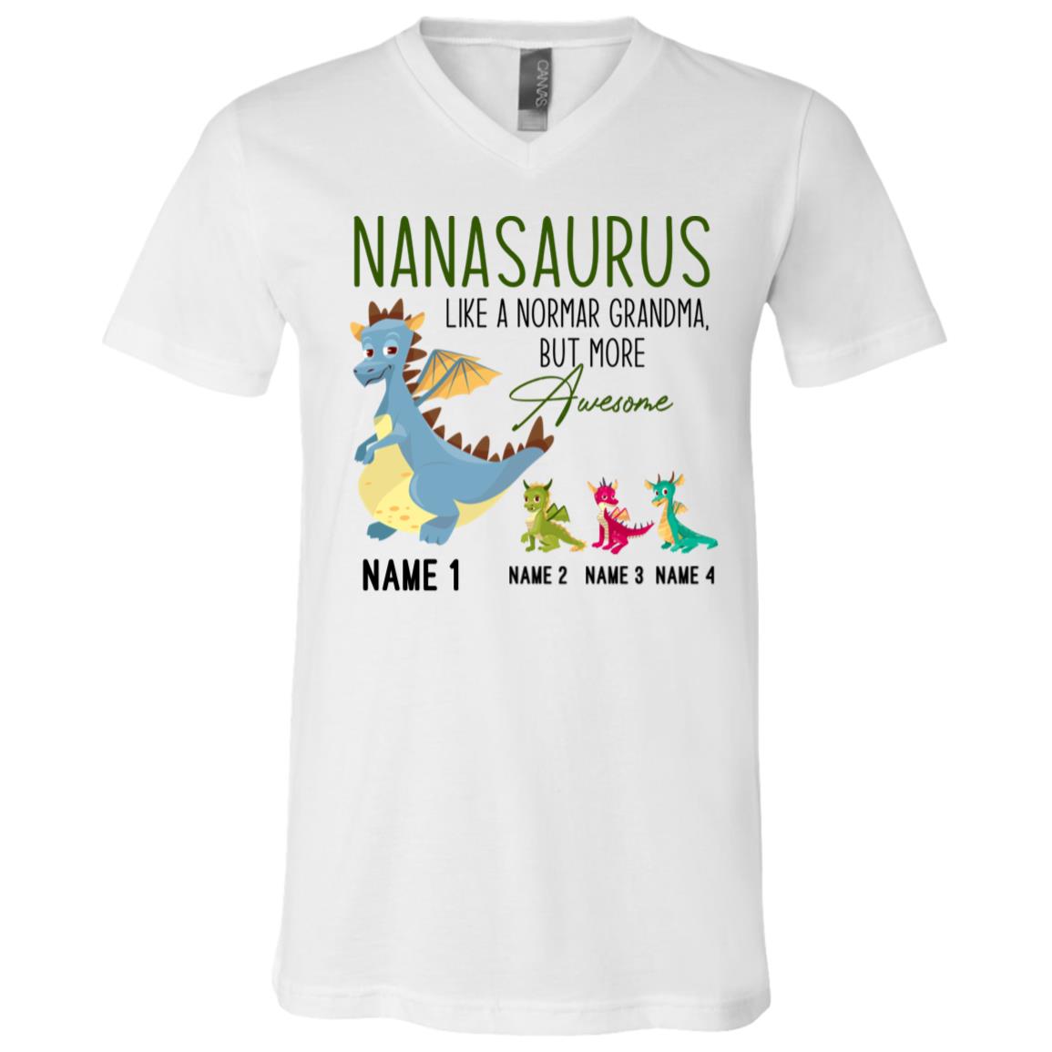 Personalized tee, White, V-Neck T-Shirt Personalized tee, White, V-Neck T-Shirt