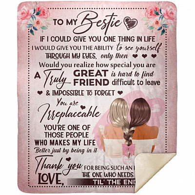 Premium Mink Sherpa Blanket - 50x60