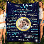 3VT. To My Mom When I Had Fallen Custom blanket mk3