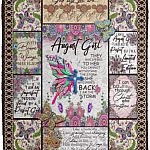 August Girl Fleece Mink Blanket, White, Cozy Plush Fleece Blanket - 50x60 August Girl Fleece Mink Blanket, White, Cozy Plush Fleece Blanket - 50x60