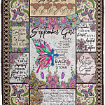 September Girl Fleece Mink Blanket, White, Cozy Plush Fleece Blanket - 50x60 September Girl Fleece Mink Blanket, White, Cozy Plush Fleece Blanket - 50x60